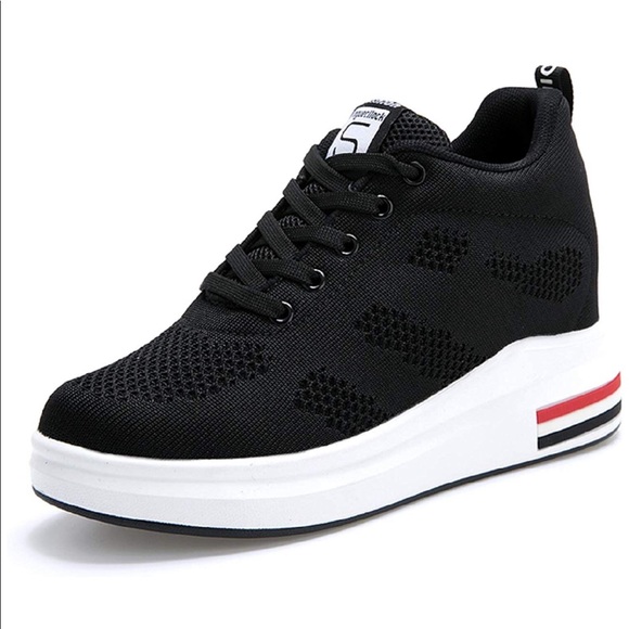 🎀 NEW Platform Hidden Wedges Sneaker 🎀 - Picture 1 of 5